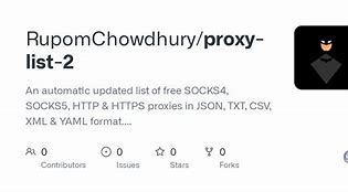 Free Proxy List Socks5 Github