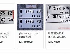 Plat Oval Ibox Bandung Jawa Barat